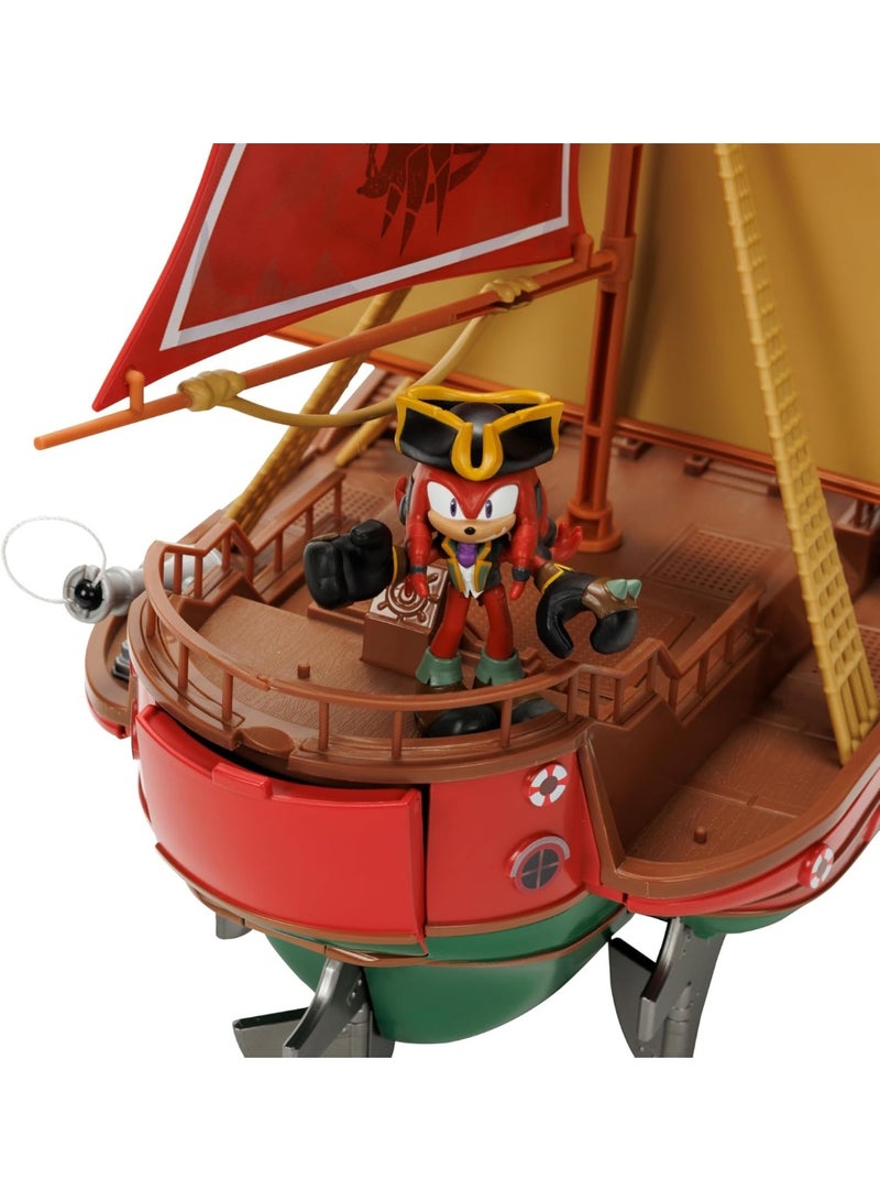 Sonic Prime Ultimate Angel's Voyage Pirate Ship Battles Action Figure Playset - Image 5